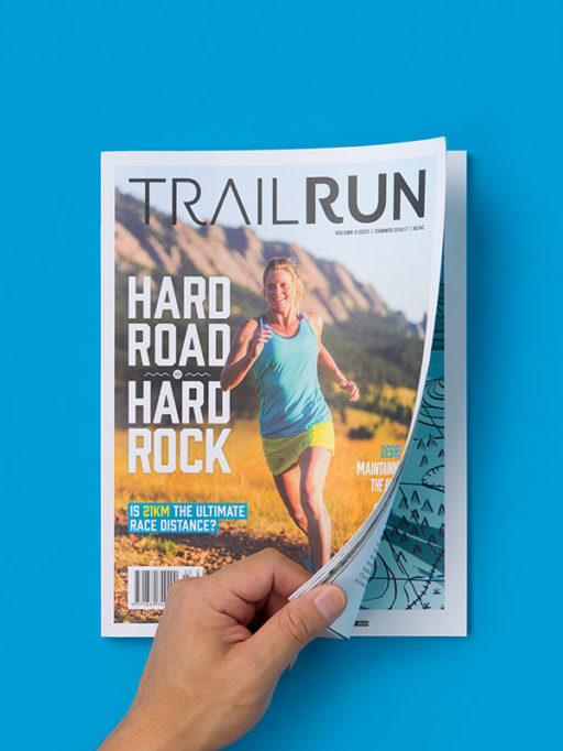 Trail Run Magazine print